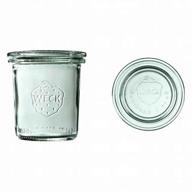 Zavařovací Sklenice Mini-sturz s víčkem 140 ml, balení 12 ks Weck