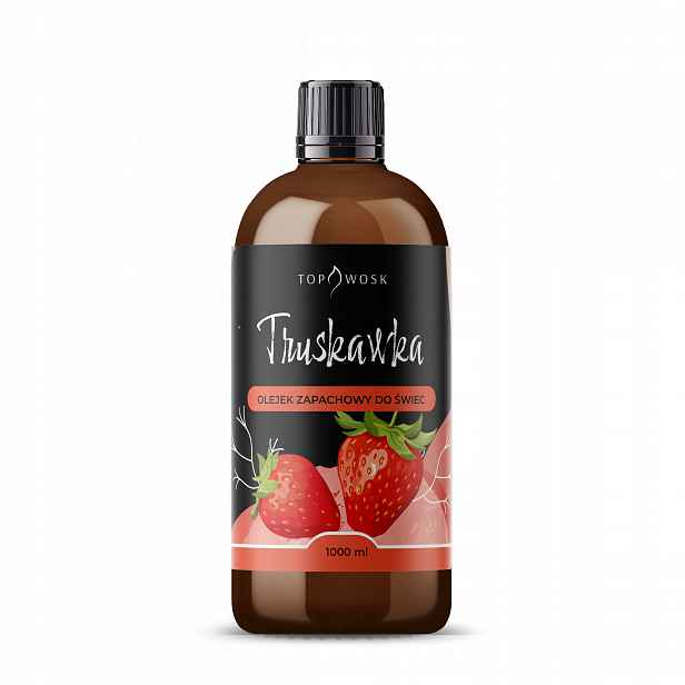 Vůně do svíček vosku parafínu vonný olej Jahoda 1000 ml