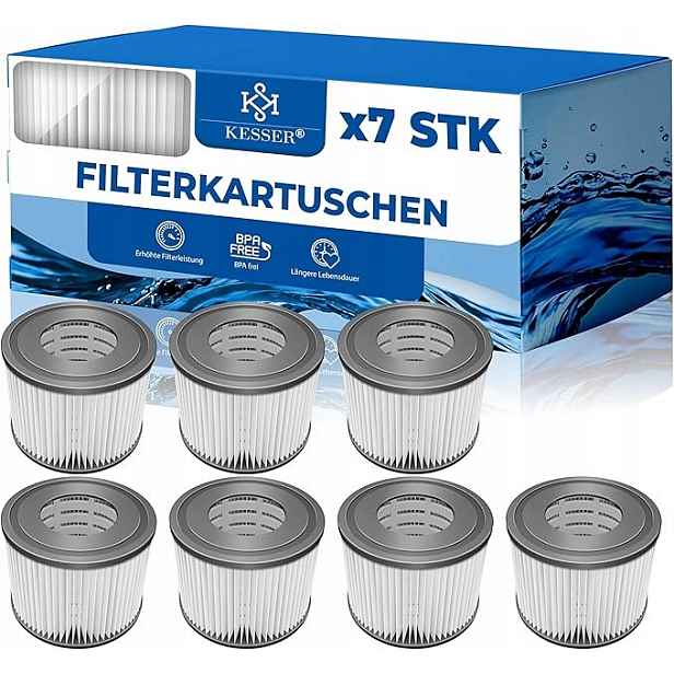 Filtr do vířivky náhradní Spa filtr velikost 6 bazénový filtr balení 7ks