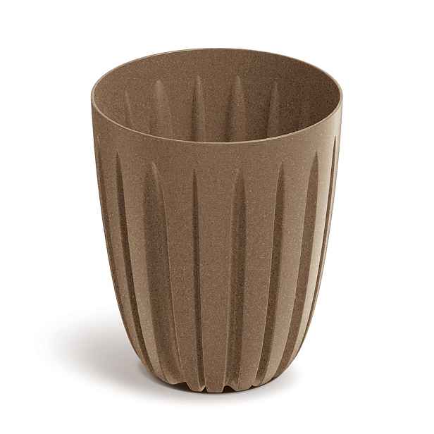 Prosperplast Květináč Warios Eco Wood přírodní, varianta 19,2 cm