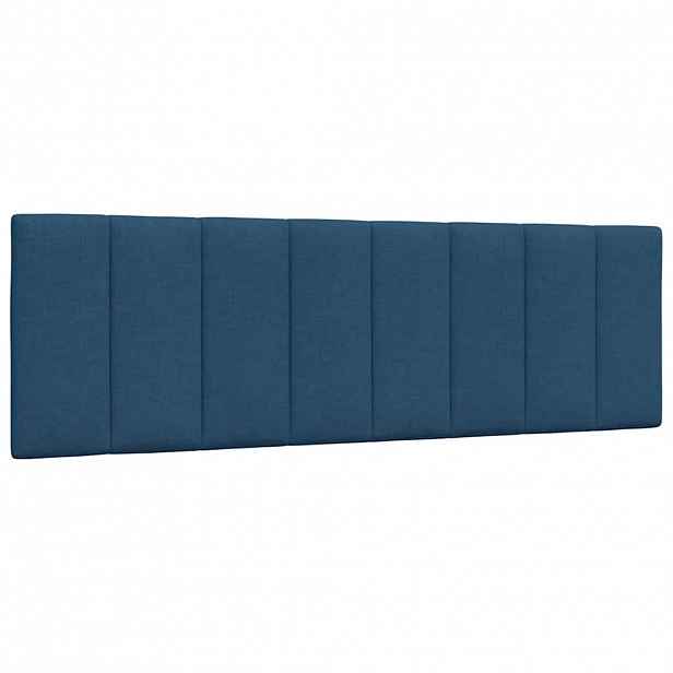 vidaXL Polštář na čelo postele Hanko modrý 160 cm textil