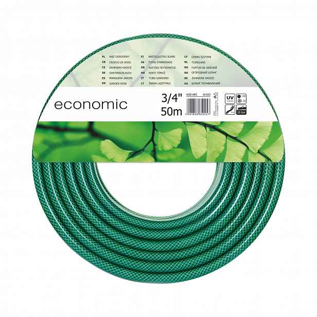 Zahradní hadice Cellfast Economic 3/4" 50 m, 3vrstvá hadice