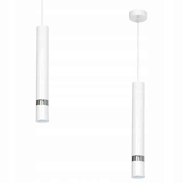 Závěsná lampa Joker White/chrome 1xGU10