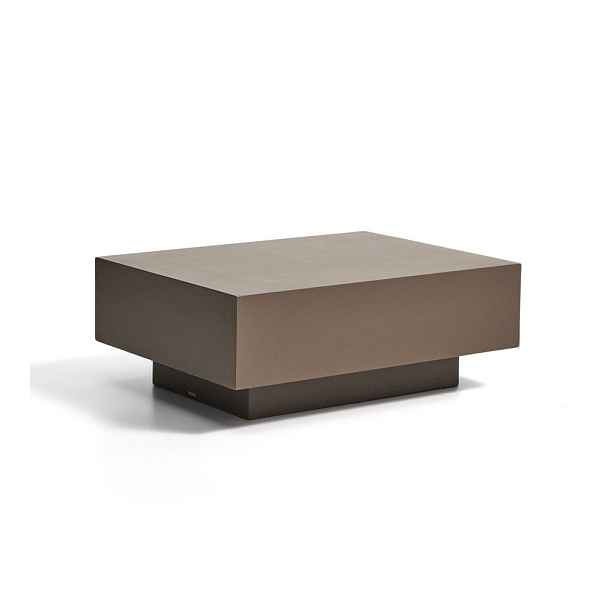 Betonový zahradní konferenční stolek 60x80 cm Rustella – Kave Home