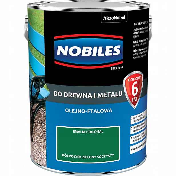 Ftalonal 5L Zelená Šťavnatá Pololesklá Nobiles