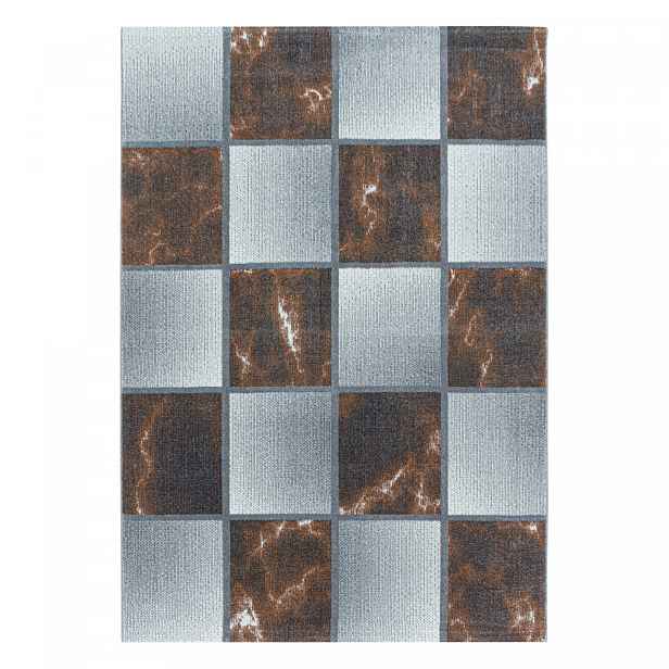 Kusový koberec Ottawa 4201 copper, 140x200, hnědá, chodba / předsíň, Ayyildiz