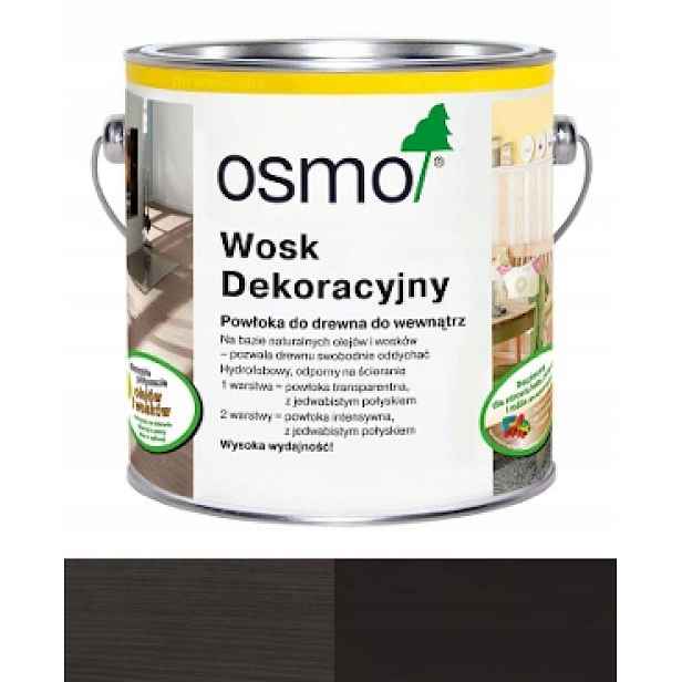Osmo 3169 Vosk 0,125L Černý