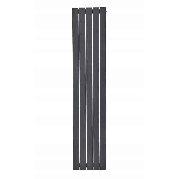 Panelový Koupelnový Radiátor Antracit 50 MM Lotus 160x38 Polský Výrobce