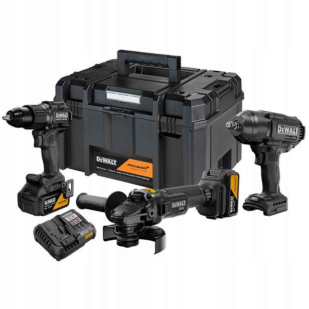 Sada Combo DeWALT DCK3222MP2T-QW 2x5Ah DCF99+DCG45+DCD86 kufr