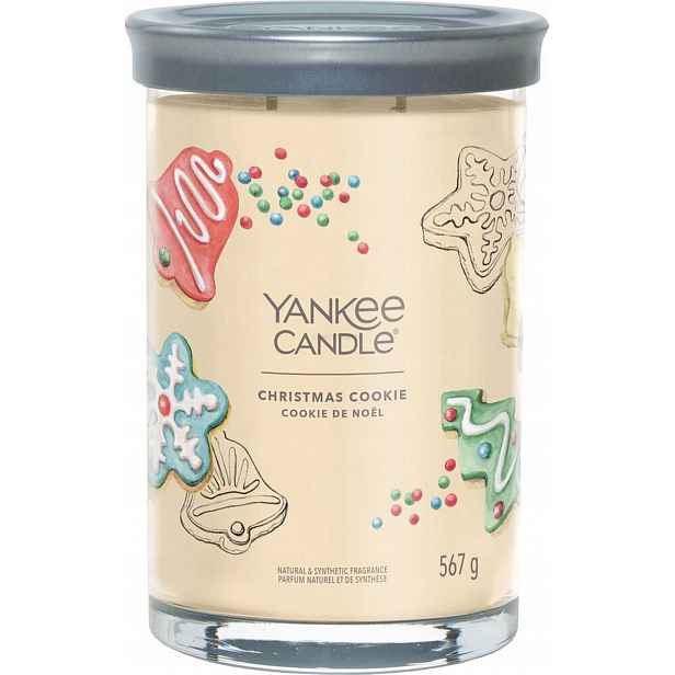 Yankee Candle Christmas Cookie Tumbler se 2 knoty 567 g