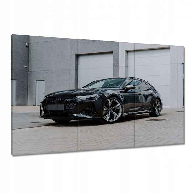 Obrazy 120x80 Černý automobil Audi