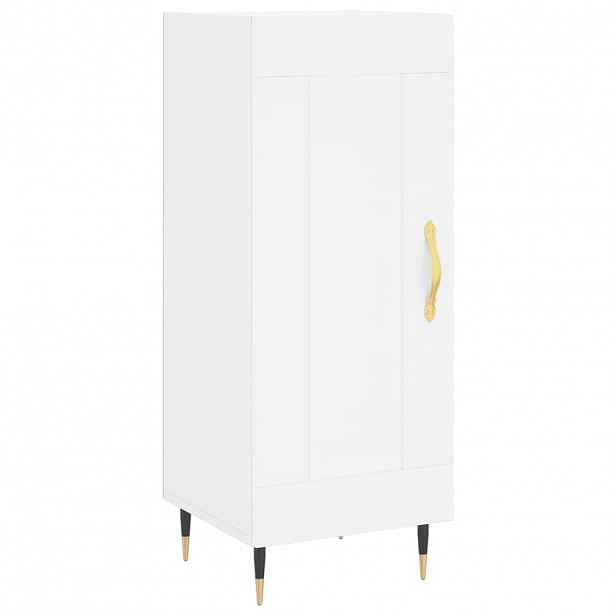 vidaXL Příborník bílý 34,5 x 34 x 90 cm kompozitní dřevo