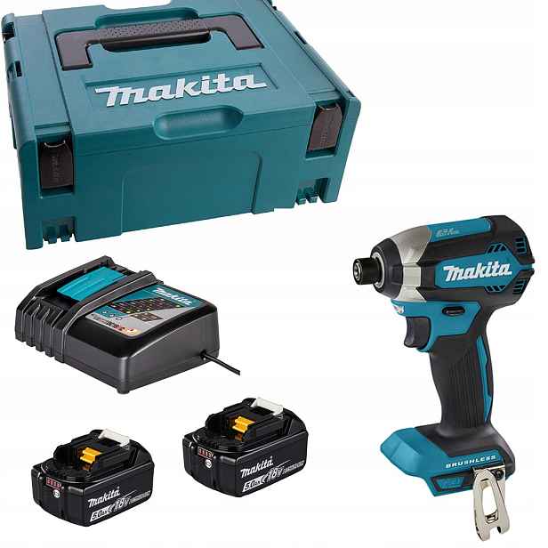 Akumulátorový šroubovák Makita="153RTJ 18V 2x5Ah Lxt Bl Xpt kufr