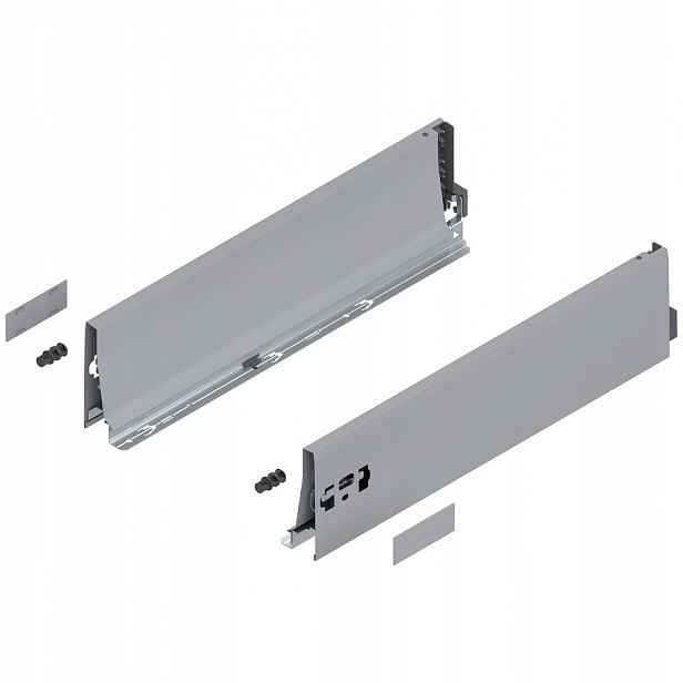 Blum 378K4502SA boční strany Antaro, Tandembox šedý