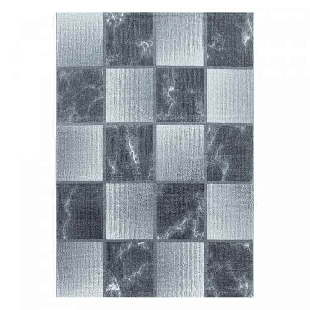 Kusový koberec Ottawa 4201 grey, 140x200, šedá, chodba / předsíň, Ayyildiz
