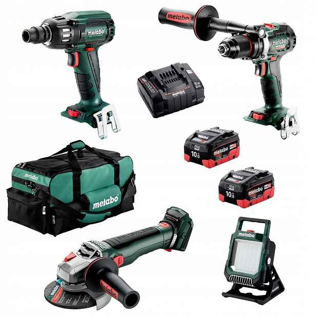 Sada Combo 4 Set Metabo 4.3.2 18V 685209000 2x10Ah