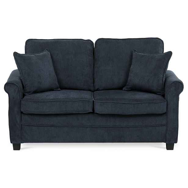Dvoumístná pohovka ASB-4170 BLUE2, manžestr, modrá