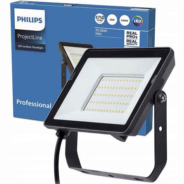 Led reflektorová lampa Halogen 50W 4750lm 6500K IP65 Philips