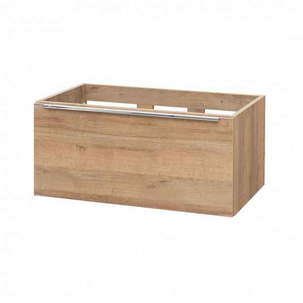 Mereo Mailo - Umyvadlová skříňka 81x37x48 cm, 1 zásuvka, dub CN526S