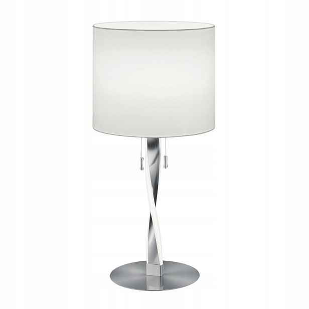 Stolní lampa Nandor stříbrná Trio