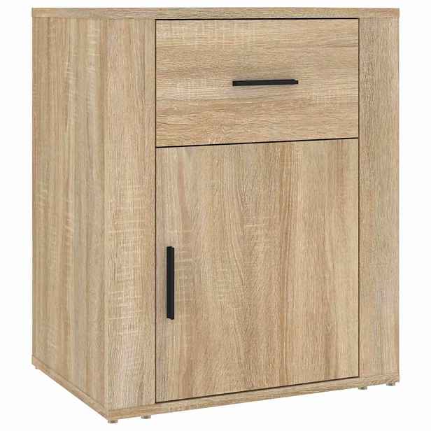 vidaXL Noční stolek dub sonoma 50 x 36 x 60 cm kompozitní dřevo