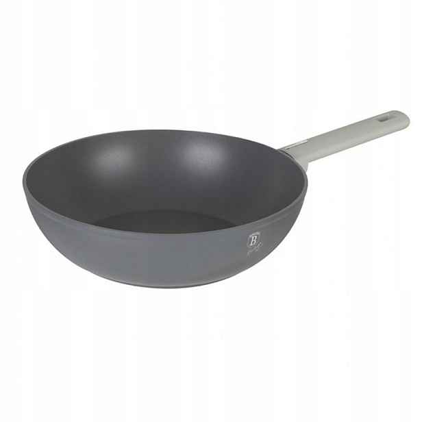 Berlinger Haus Wok Titanový 28 CM Asijská Pánev Pro Wok Stir Fry Indukce