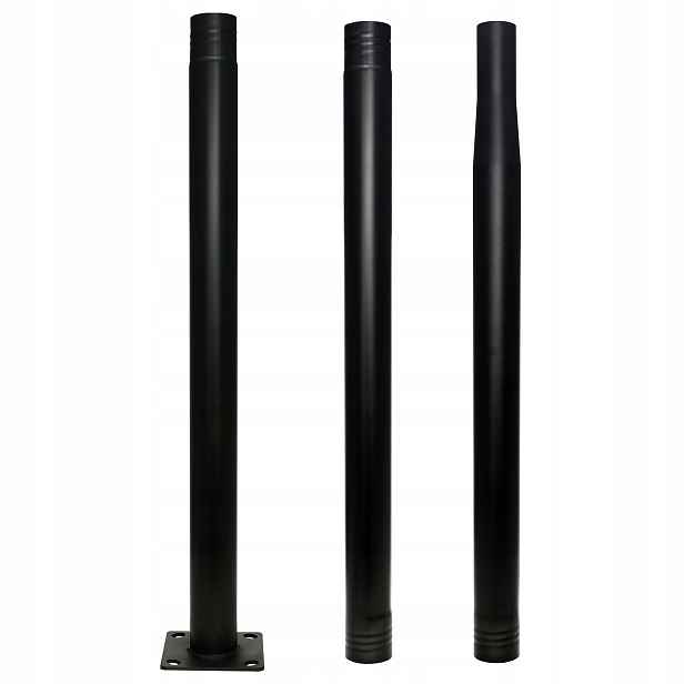Skládací silniční sloupek Ø76 mm 16x16 cm StreetPole 3 m stožár pro anténní kamery vlajky