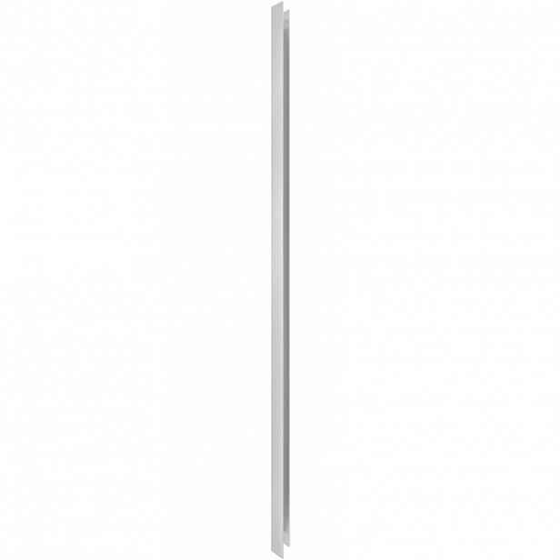 Stěnový profil pro instalaci do niky pro dveře a zástěny Porte L/P - chrom - 190 cm