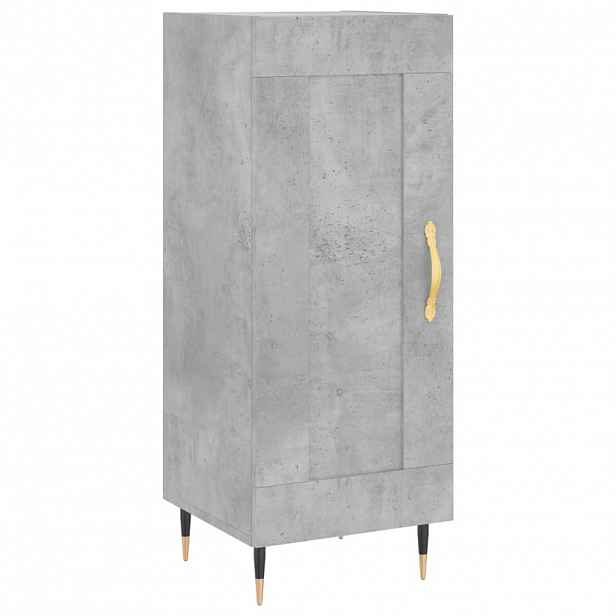 vidaXL Příborník betonově šedý 34,5 x 34 x 90 cm kompozitní dřevo