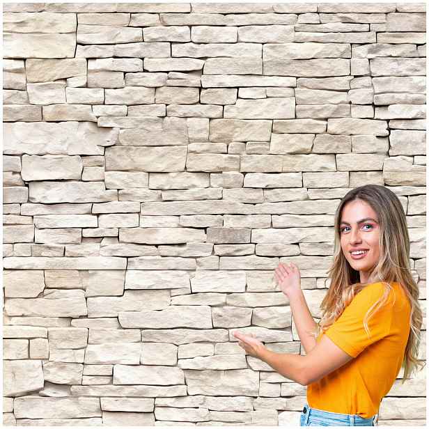 Fototapeta 3D Pozadí Textura Zeď Kameny 588x260 TLA31F