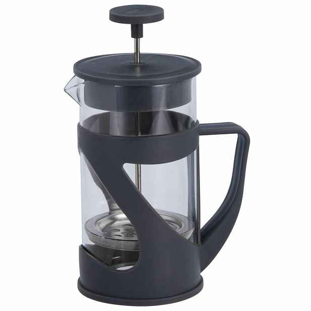 HowHomely French press Wonka 600 ml čirý/černý
