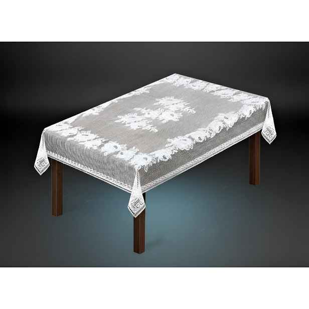 Žakárový ubrus JULIANA více rozměrů šedá MyBestHome Rozměr: 150x100 cm