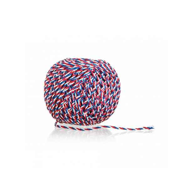 Juta a.s. Motouz pečetící lněný 40g - trikolóra - rozměr 1,25mm x 60m