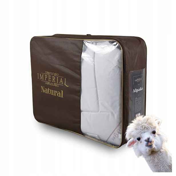 Přikrývka Imperial Alpaka 220x200 Vlněná Luxusní Celoroční Teplá