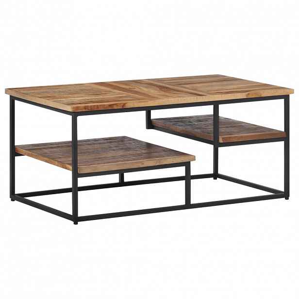 vidaXL Konferenční stolek 90 x 50 x 39 cm masivní recyklovaný teak