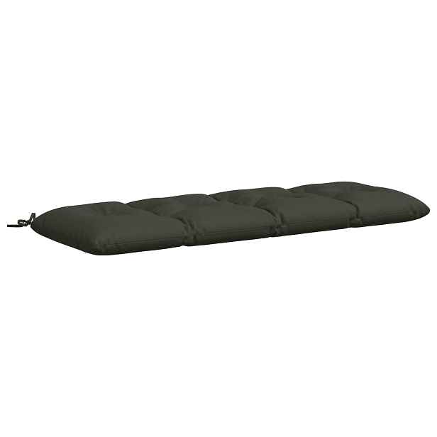 vidaXL Polštář na lavici VIANEN 100% polyester Antracitová