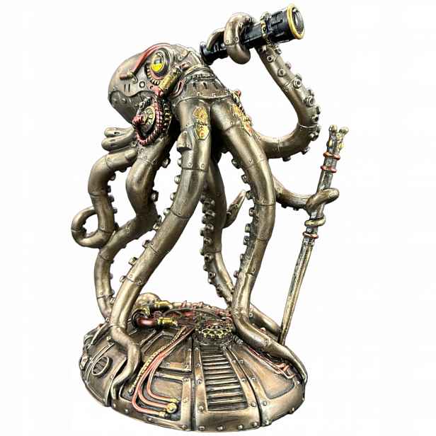 Figurka Soška Steampunk Chobotnice Na Dně Moře Veronese WU77772
