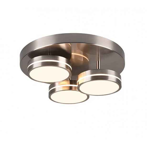 LED stropní osvětlení Trio Franklin nikl 626510307