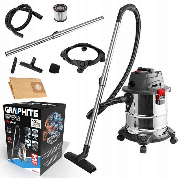 Graphite Vysavač Solo 18V 20L Energy