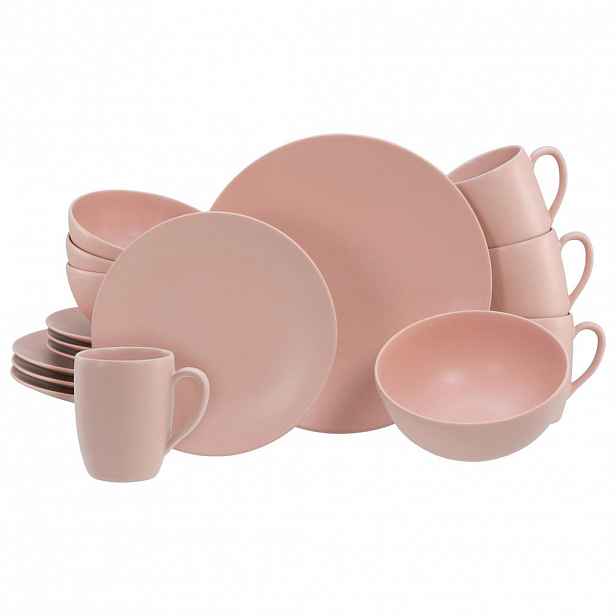 Creatable KOMBINOVANÁ SOUPRAVA Soft Touch Peach 16dílné