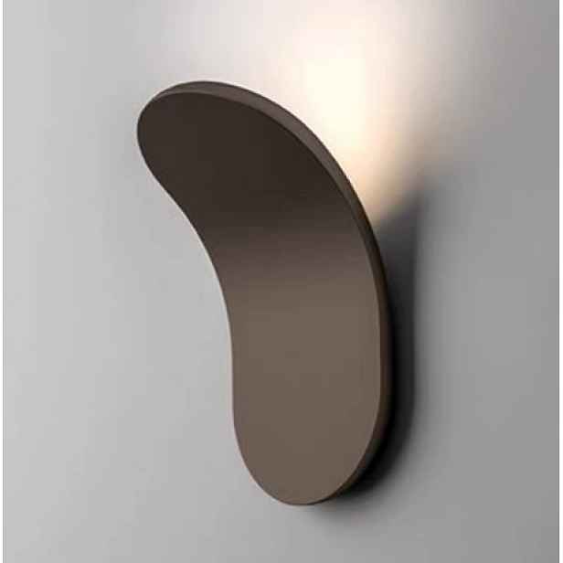 Flap nástěnné svítidlo 20 cm organické Led, moderní, dekorativní, černé