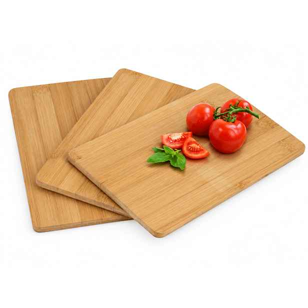 Royal Kitchen Bambusová krájecí prkénka 3ks, 38857