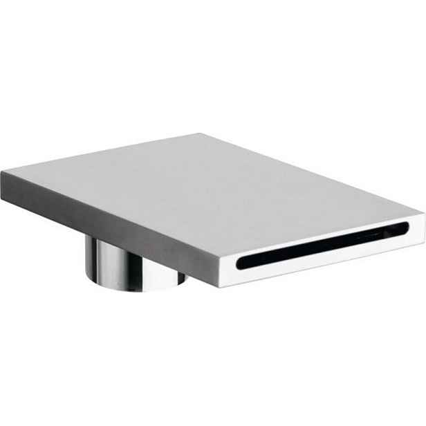 Sapho Výtoková hubice na okraj vany, šířka 120mm, chrom