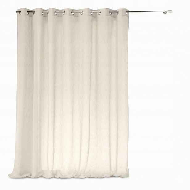 Záclona Na Průchodkách Polyester Béžová 240 X 240 CM