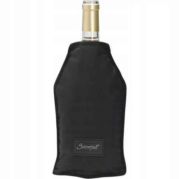 Chladící obal na víno Screwpull WA-126, černý