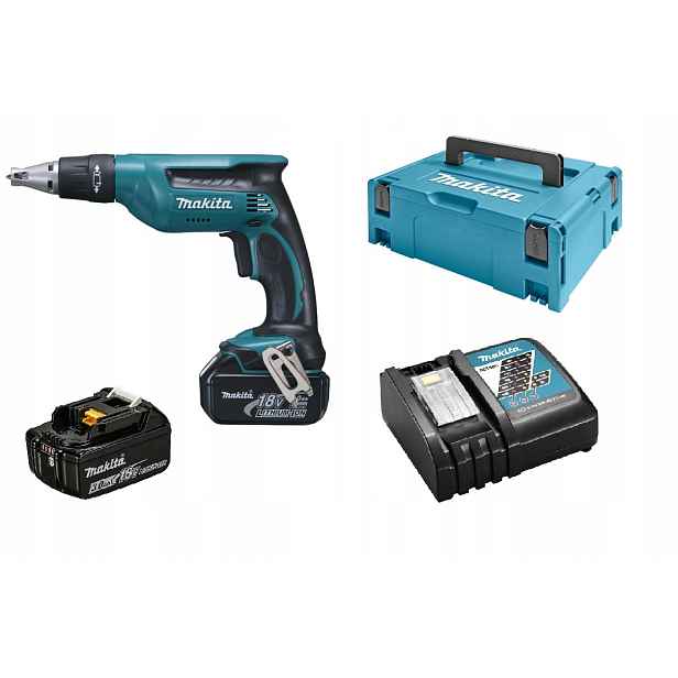 Makita DFS451RFJ Aku Šroubovák 18V 2x3,0Ah