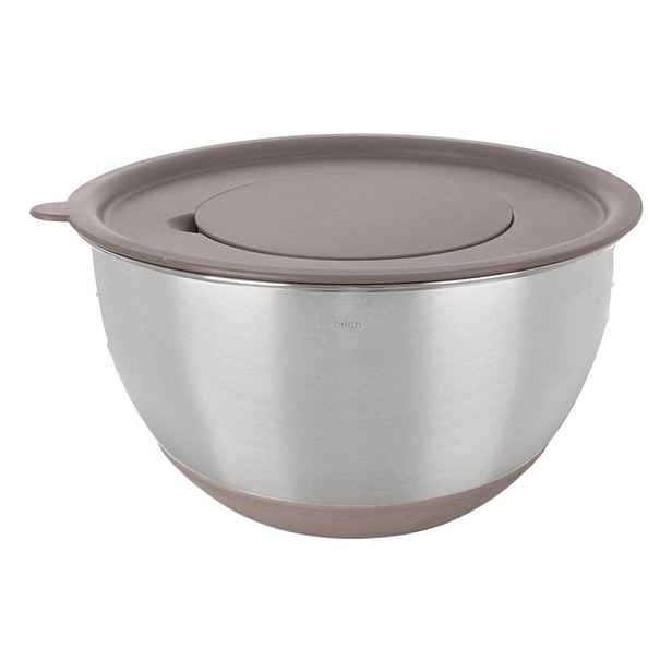 Nerezová mísa ve stříbrné barvě ø 22 cm Beige – Orion