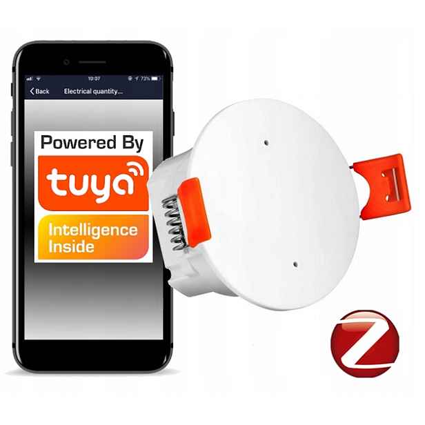 Stropní mikrovlnný senzor přítomnosti ZigBee Tuya Smart 230V