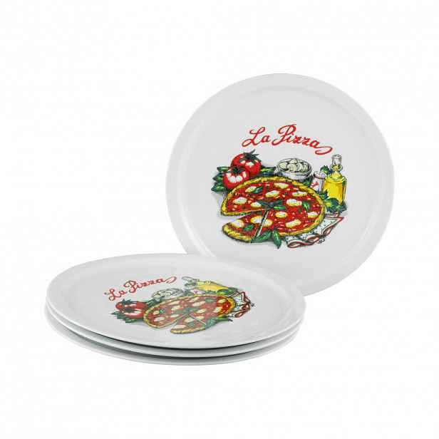 Creatable SADA TALÍŘŮ NA PIZZU, keramika, 30 cm