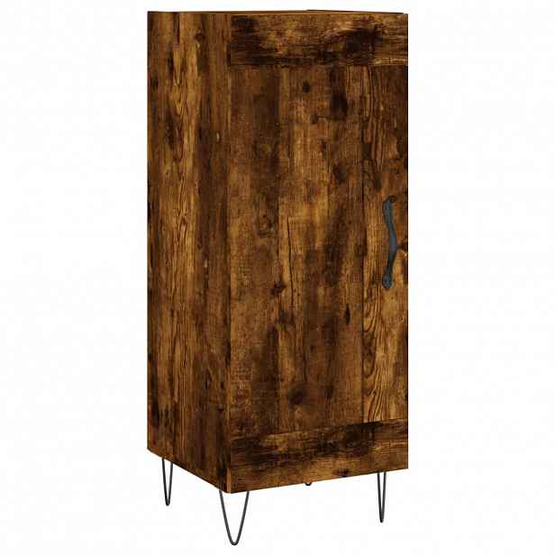 vidaXL Příborník kouřový dub 34,5 x 34 x 90 cm kompozitní dřevo